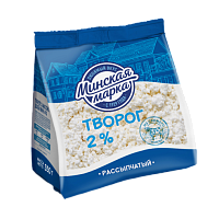 Творог "Минская марка" рассыпчатый 2% 350 г
